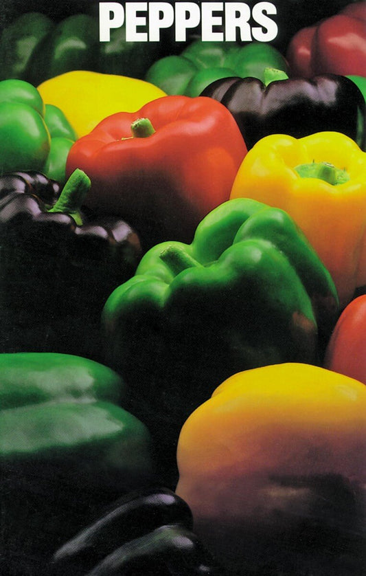 Sweet Bell Rainbow Mix Pepper Seeds packet from Seeds 'n Such, featuring colorful mixed bell pepper seeds for planting.