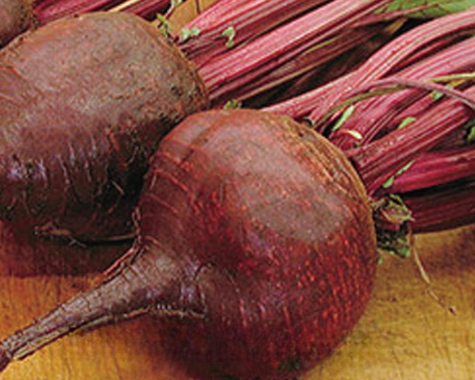 Packet of Seeds 'n Such Lutz Green Leaf Beet Seeds showing 300 seeds in a colorful packet.