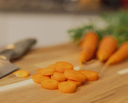 Packet of Seeds 'n Such Nantes or Coreless Carrot Seeds with 800 seeds for planting and growing carrots.