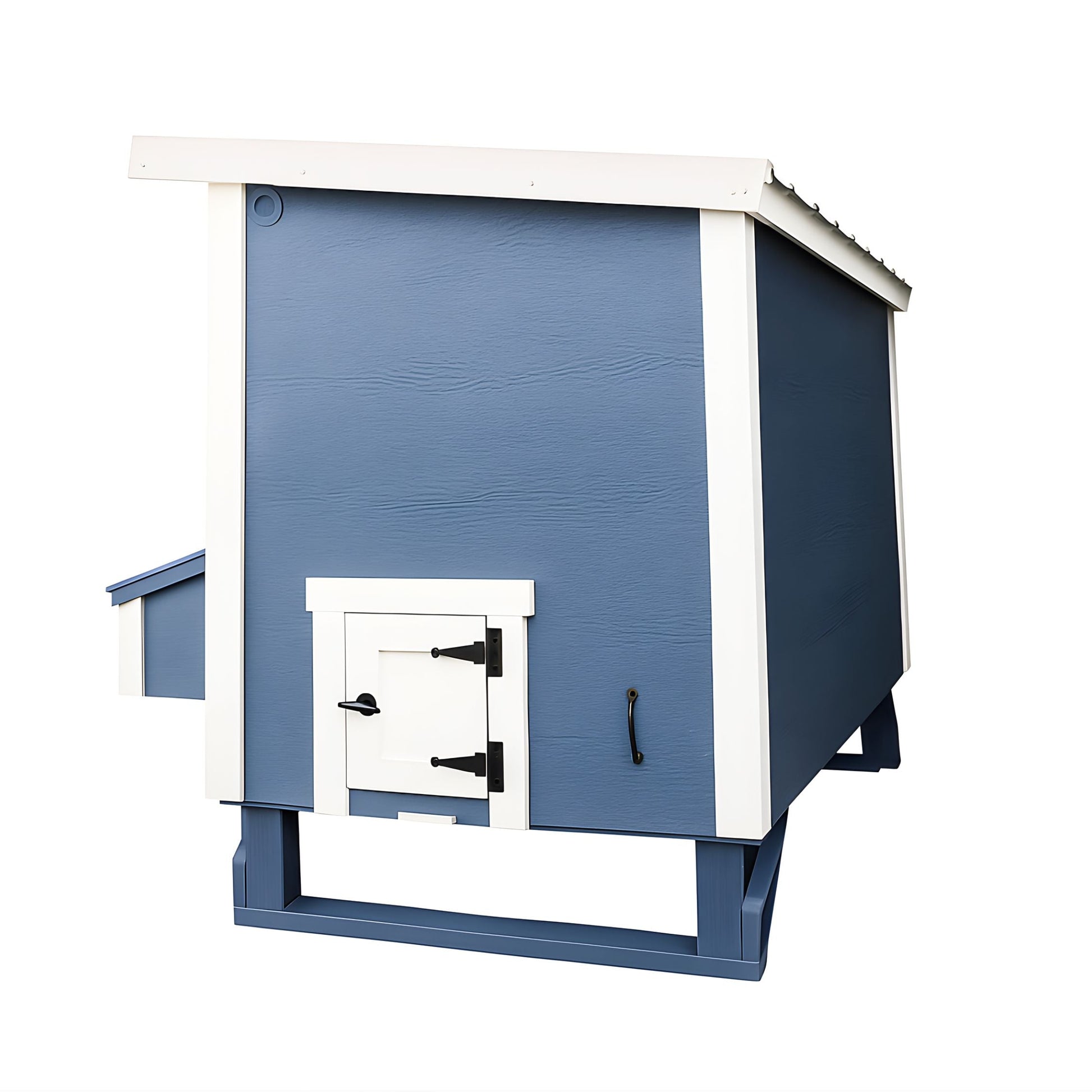 Large OverEZ Chicken Coop designed for up to 15 chickens, featuring spacious wooden structure and secure run for outdoor poultry care.