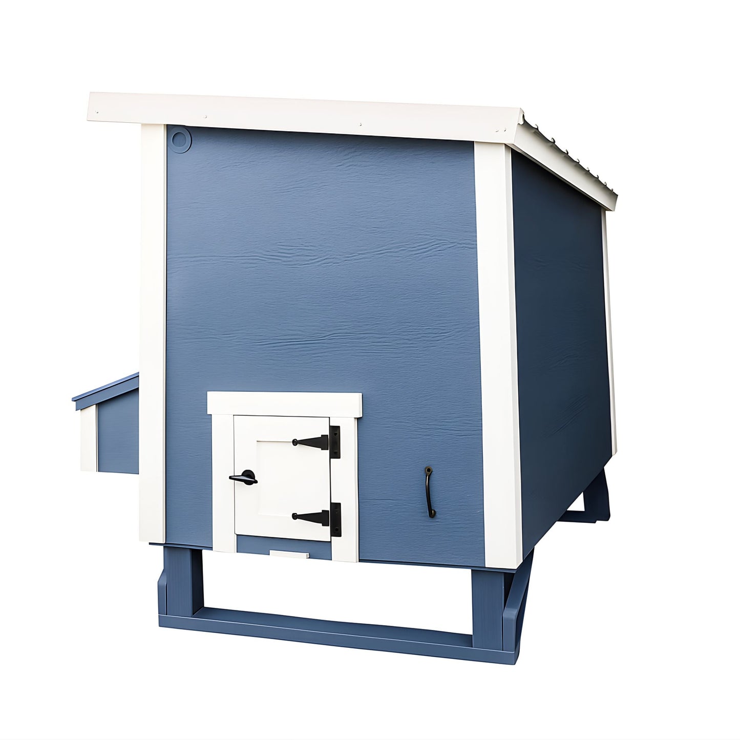 Large OverEZ Chicken Coop for up to 15 chickens, featuring spacious design, durable wood construction, and ventilation for outdoor use.