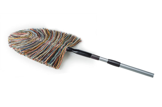 Sladust Wool Telescoping Hand Duster with extendable handle for dusting delicate surfaces and hard-to-reach areas.