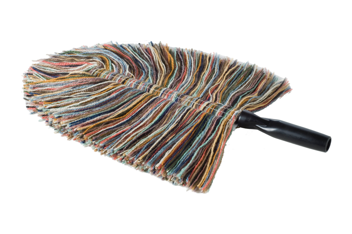 Sladust Wool Telescoping Hand Duster showing a soft wool head and adjustable telescoping handle for dusting hard-to-reach areas.
