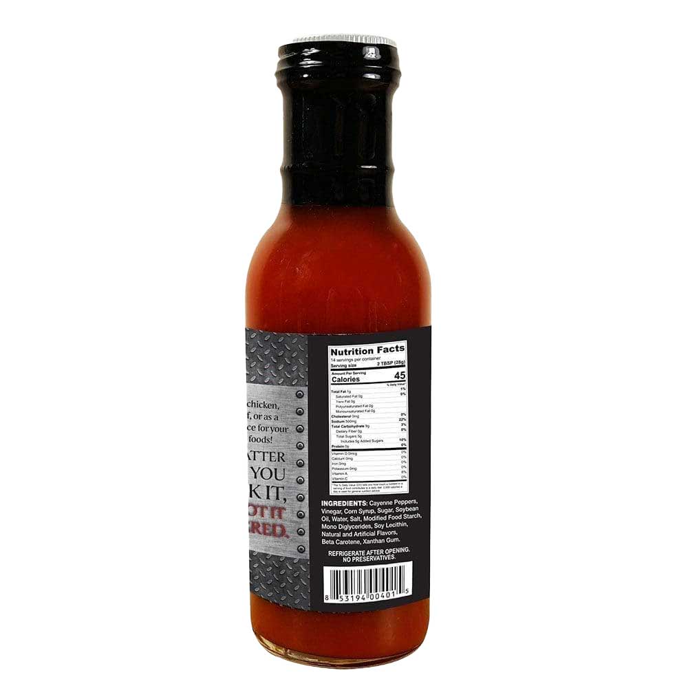 Sparky's Mild Wing & Dippin' Sauce in a 14 oz bottle, featuring creamy, flavorful sauce ideal for wings and dipping.