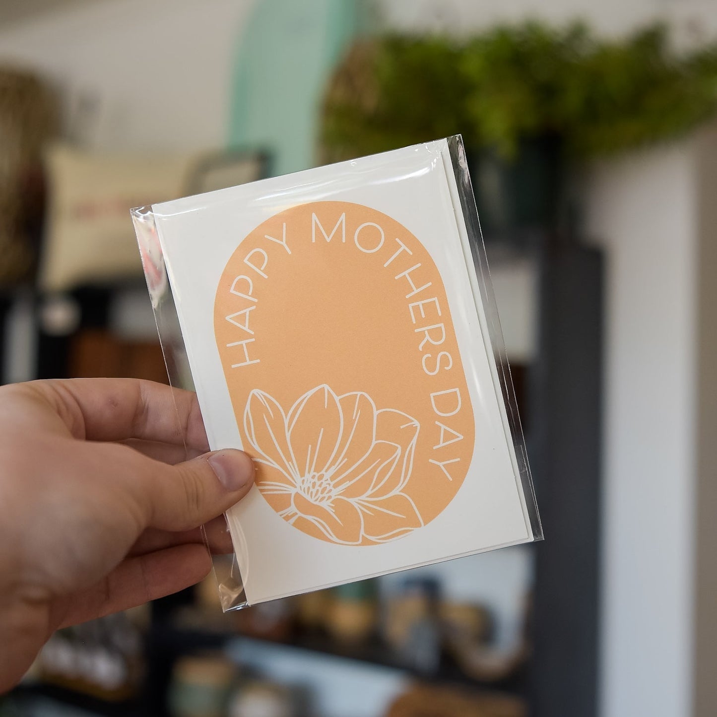 Still Magnolia Happy Mother’s Day card featuring floral design and elegant lettering for celebrating moms.