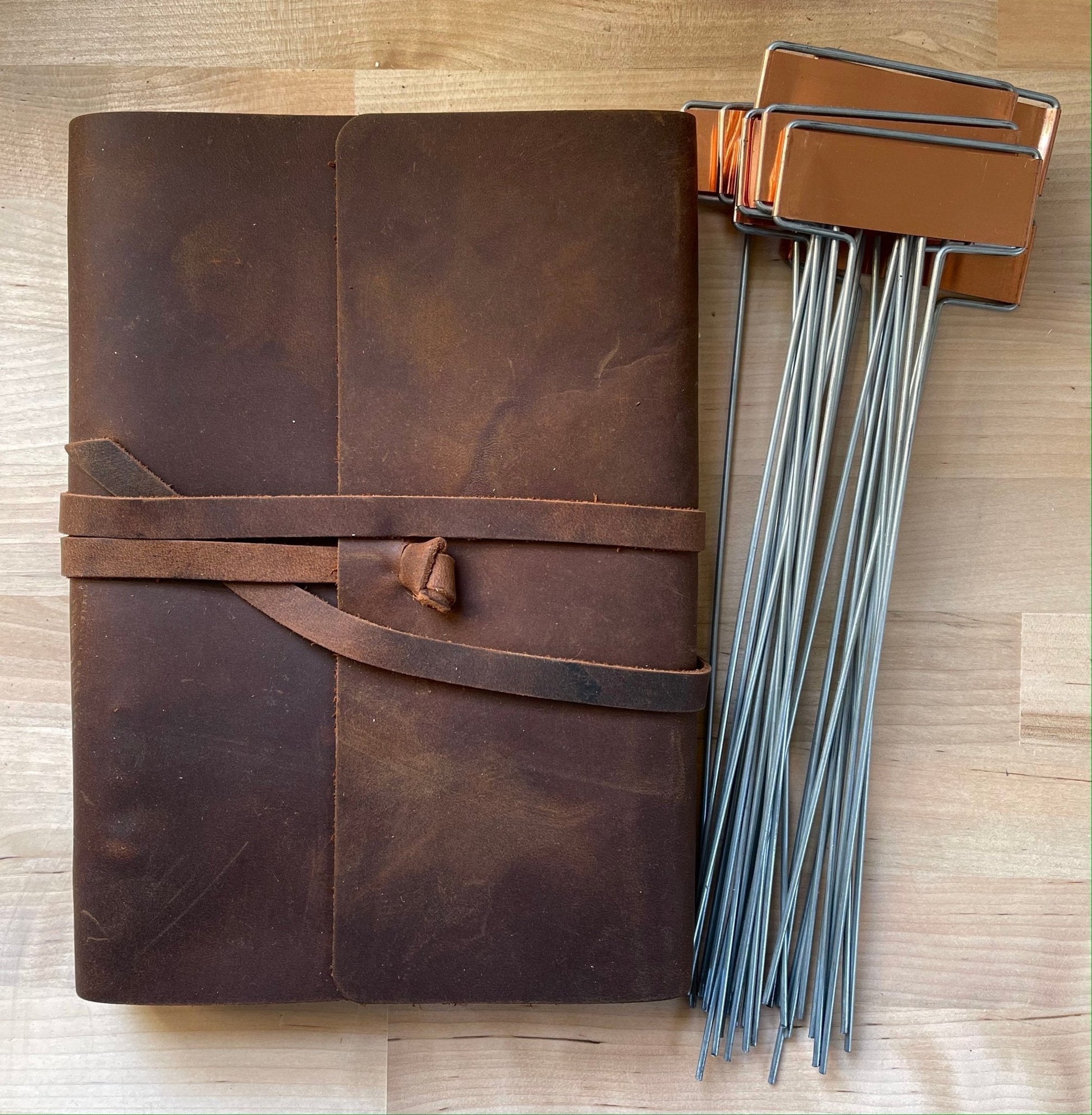 The Celtic Farm gardening gift box with garden planning kit, including planting tools and planner for garden enthusiasts.