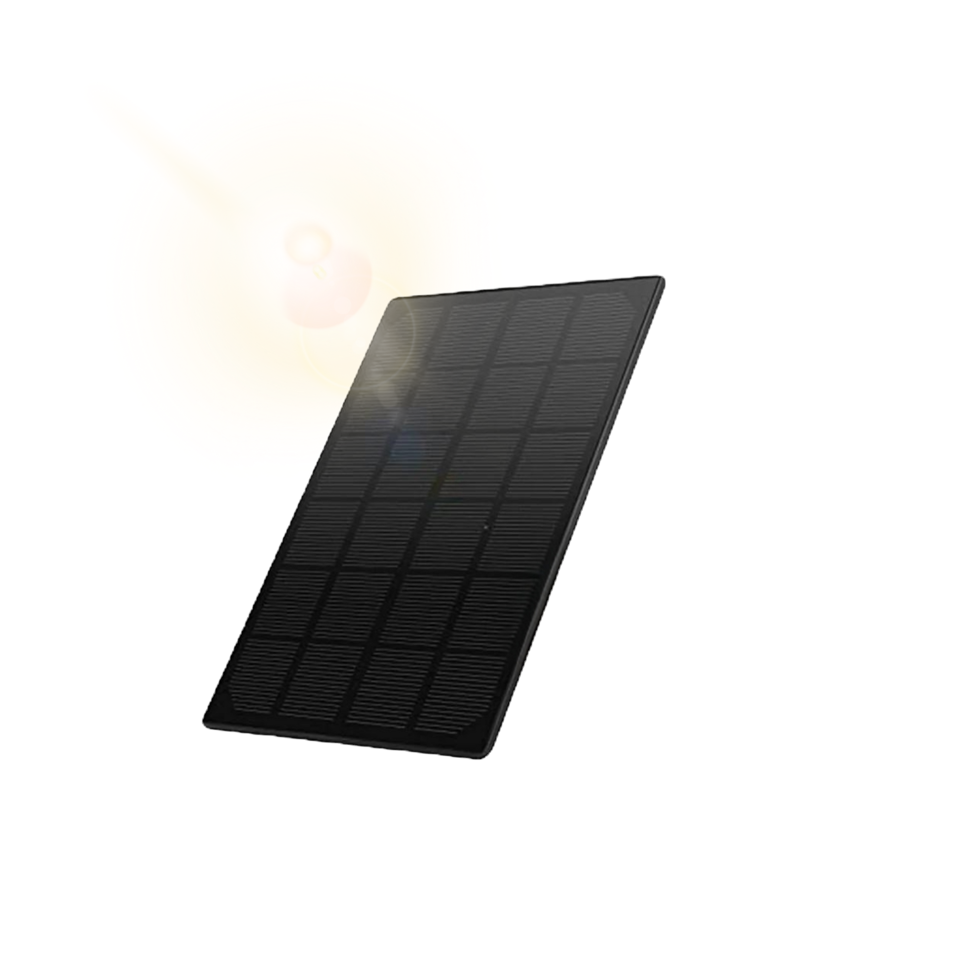 The Smart Coop DualCharge Solar Panel, solar-powered device with multiple panels for outdoor energy collection.