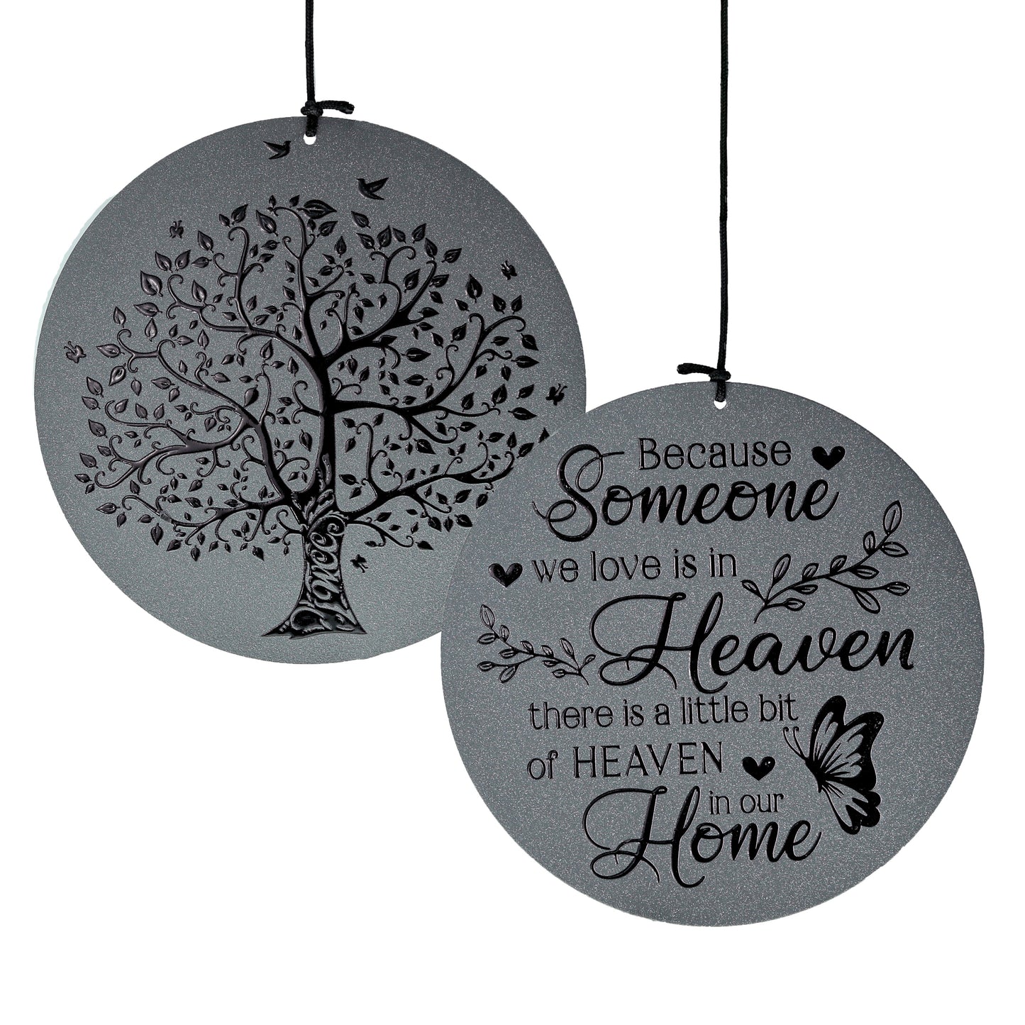 36-inch XL Serenity Memorial Wind Bell by The Wind Chime Co, featuring elegant design for home garden and reflective moments.