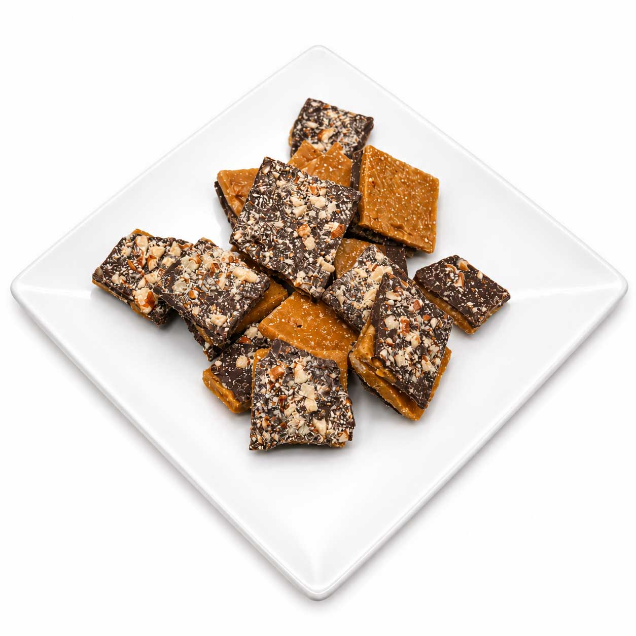Homemade Milk Chocolate Toffee | 8 oz | Multiple Nut Options | Barb's Buttery Toffee