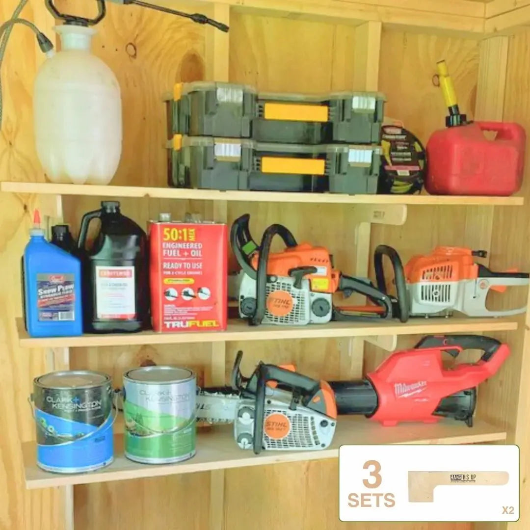 Ultimate Shed Organization Kit – Yard & Garden Tool Rack
