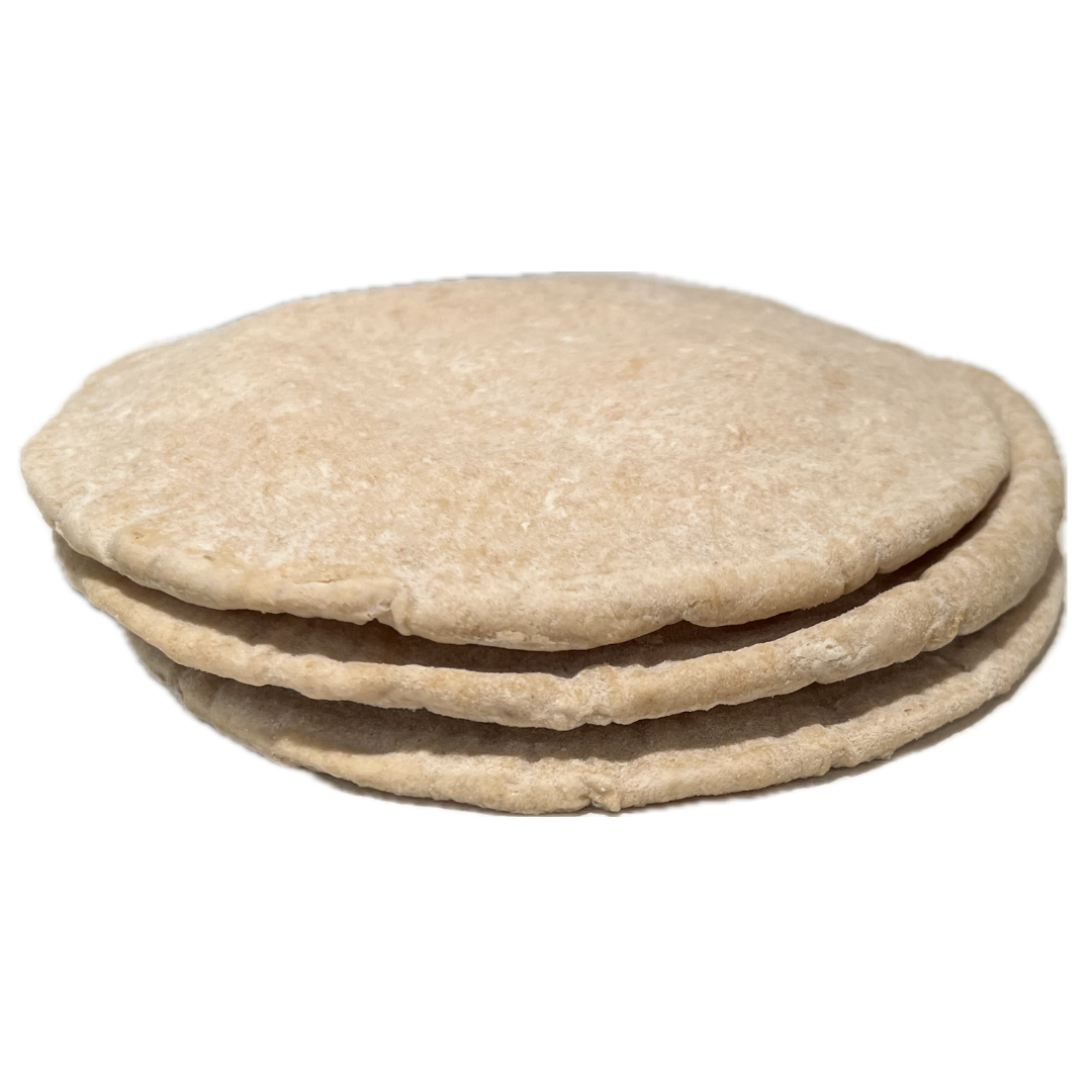 Two bags of Unbelievabuns UnbelievaPitas high-protein, low-carb pitas with six breads in each bag, displayed on a plain background.