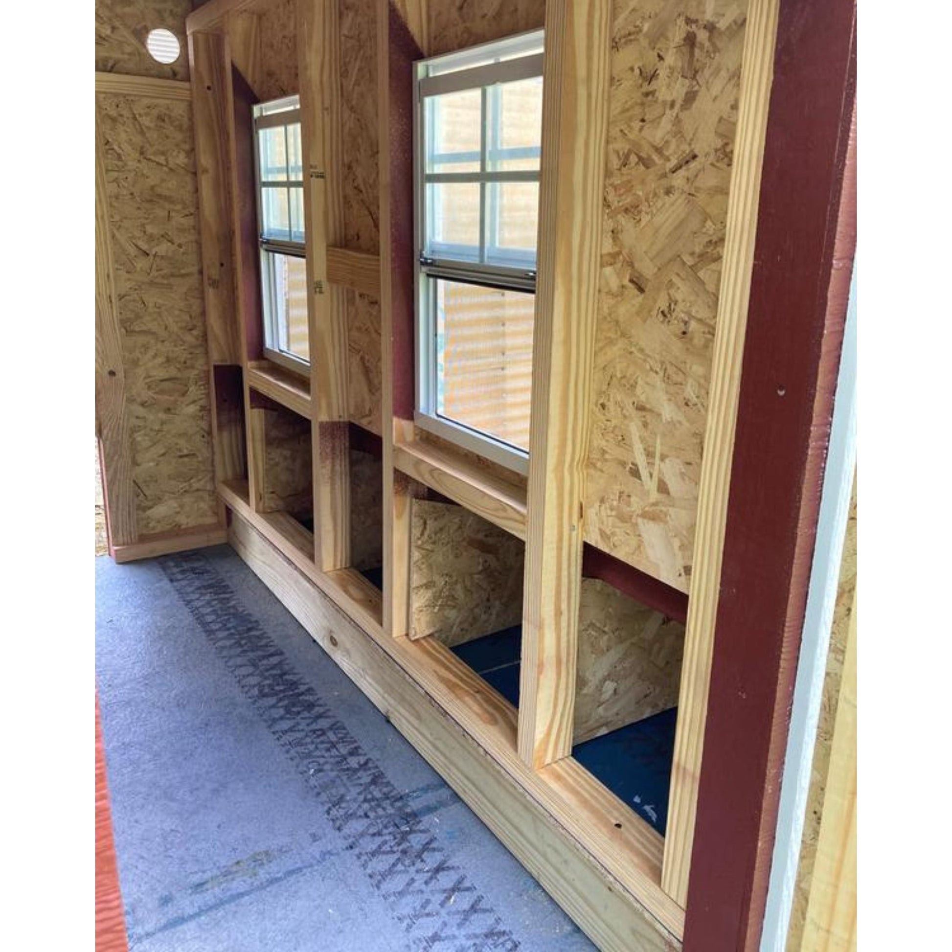 Large OverEZ Chicken Coop with spacious interior, outdoor run, and sturdy construction for up to 15 chickens.