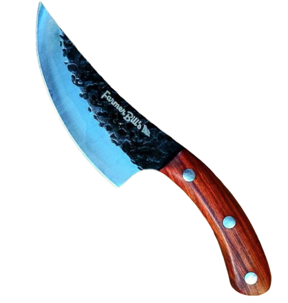 Farmer Bill's Knife from Farmer Bill's Provisions with a stainless steel blade and wooden handle, displayed on a neutral background.
