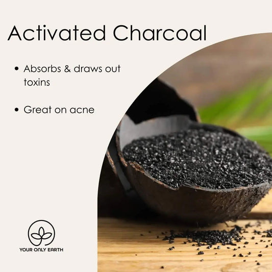 Your Only Earth exfoliator for skin care with natural textured surface and soft bristles for gentle exfoliation.