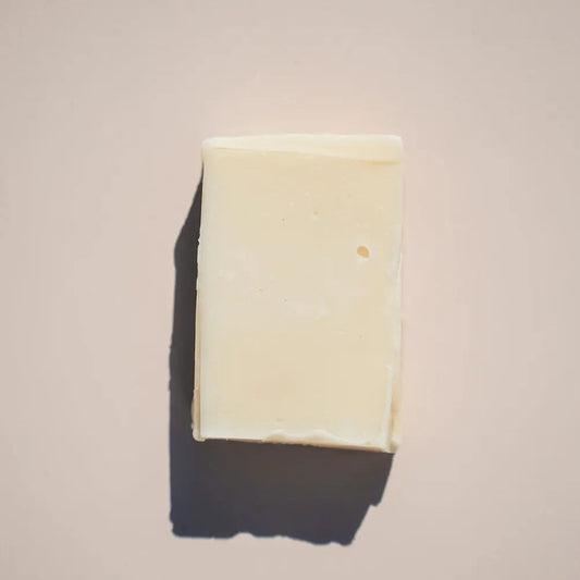 Natural soap bar labeled Free Spirit by Your Only Earth, with earthy packaging and fresh, herbal scent visible in the image.
