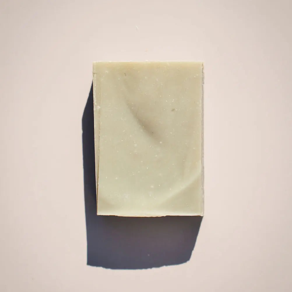 Lemongrass soap by Your Only Earth showing a natural, handcrafted soap bar with fresh lemongrass scent and botanical accents.