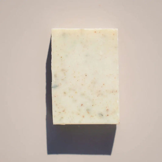 Your Only Earth Lover Soap bar with a natural, handmade appearance, showcasing a smooth, creamy texture and soft earthy tones.