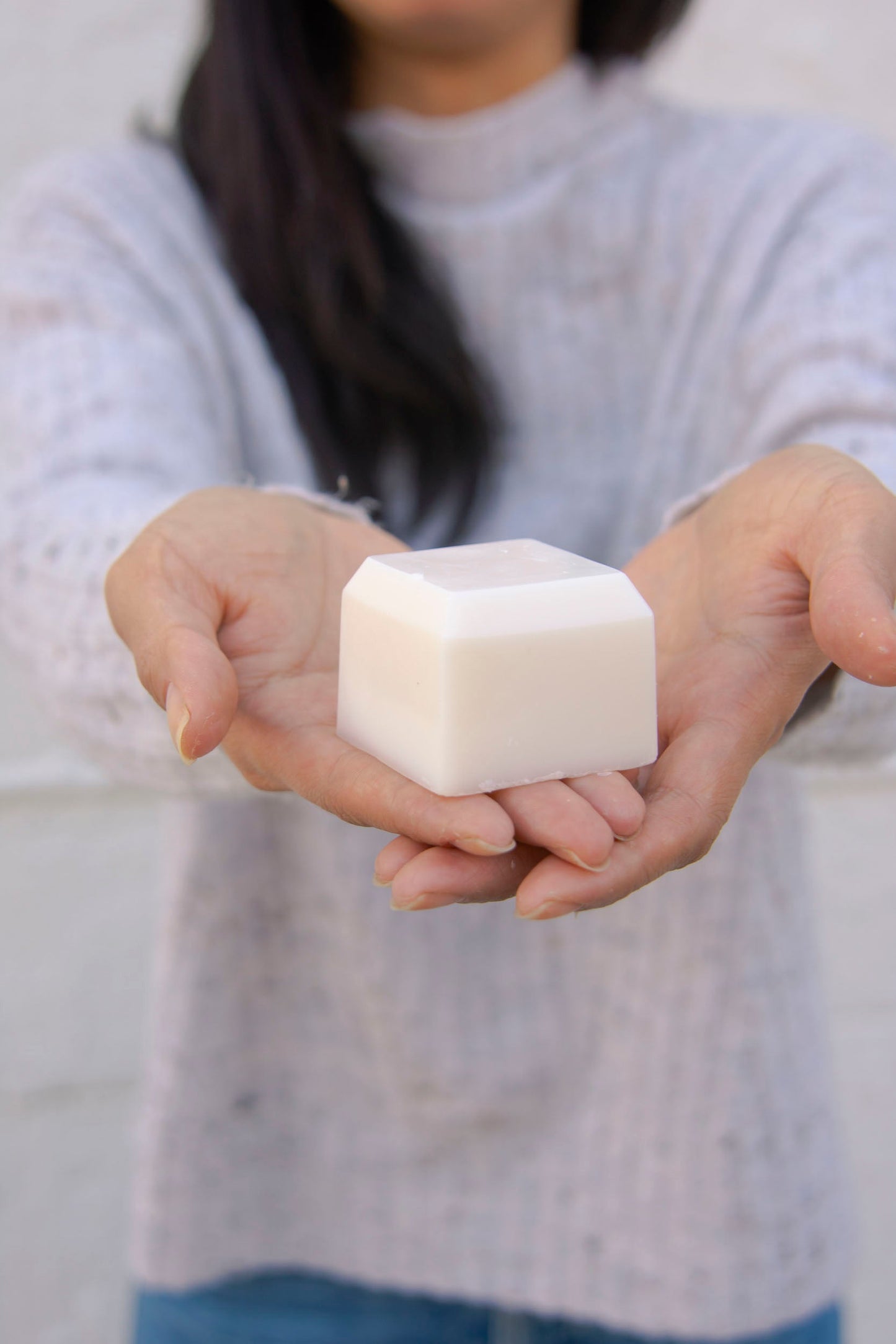 SOLIDSILK® Deodorant cube in Desert Rose and Citrus by NO TOX LIFE, showcasing natural, zero-waste deodorant packaging.