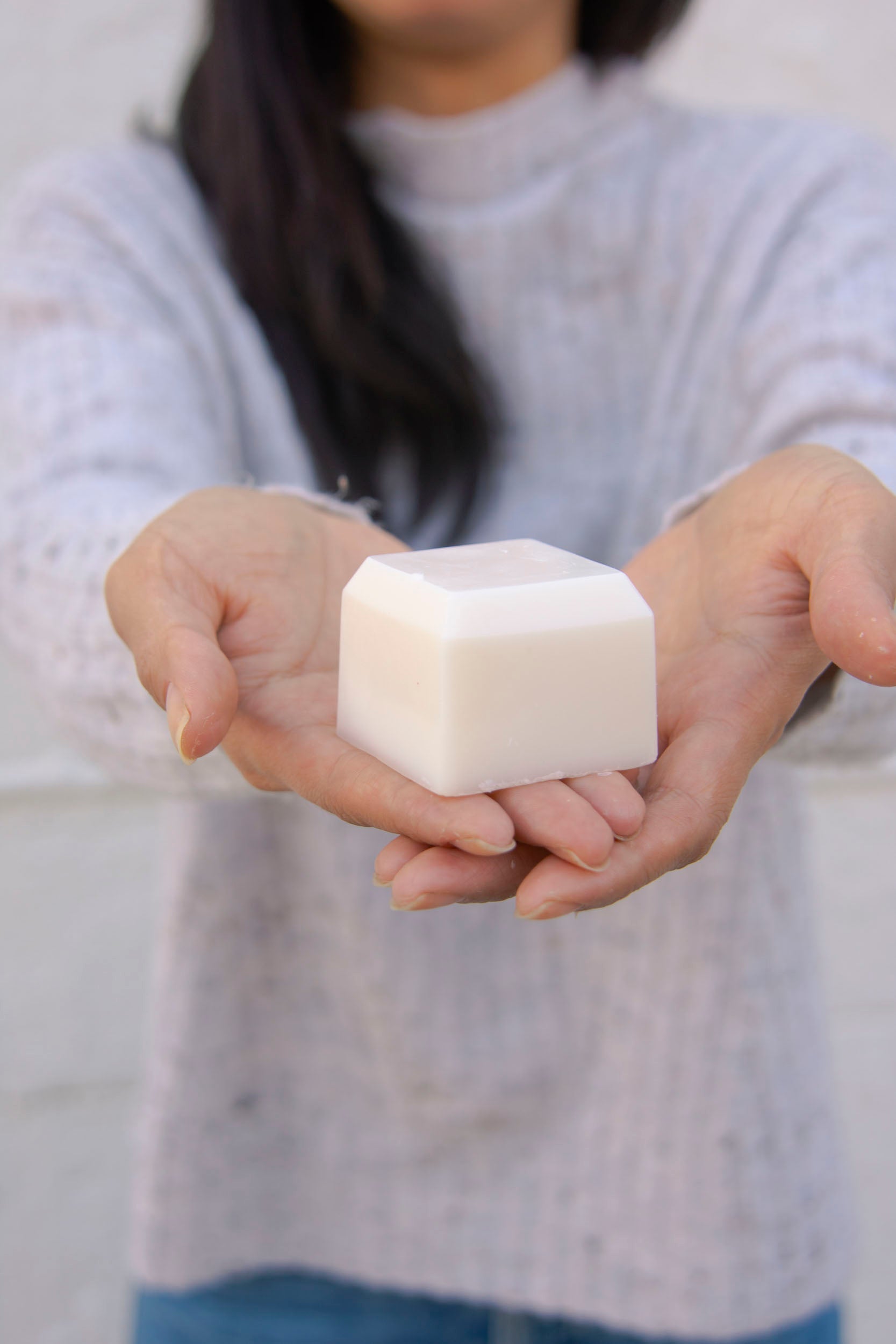 SOLIDSILK® Deodorant cube in Desert Rose and Citrus by NO TOX LIFE, showcasing natural, zero-waste deodorant packaging.