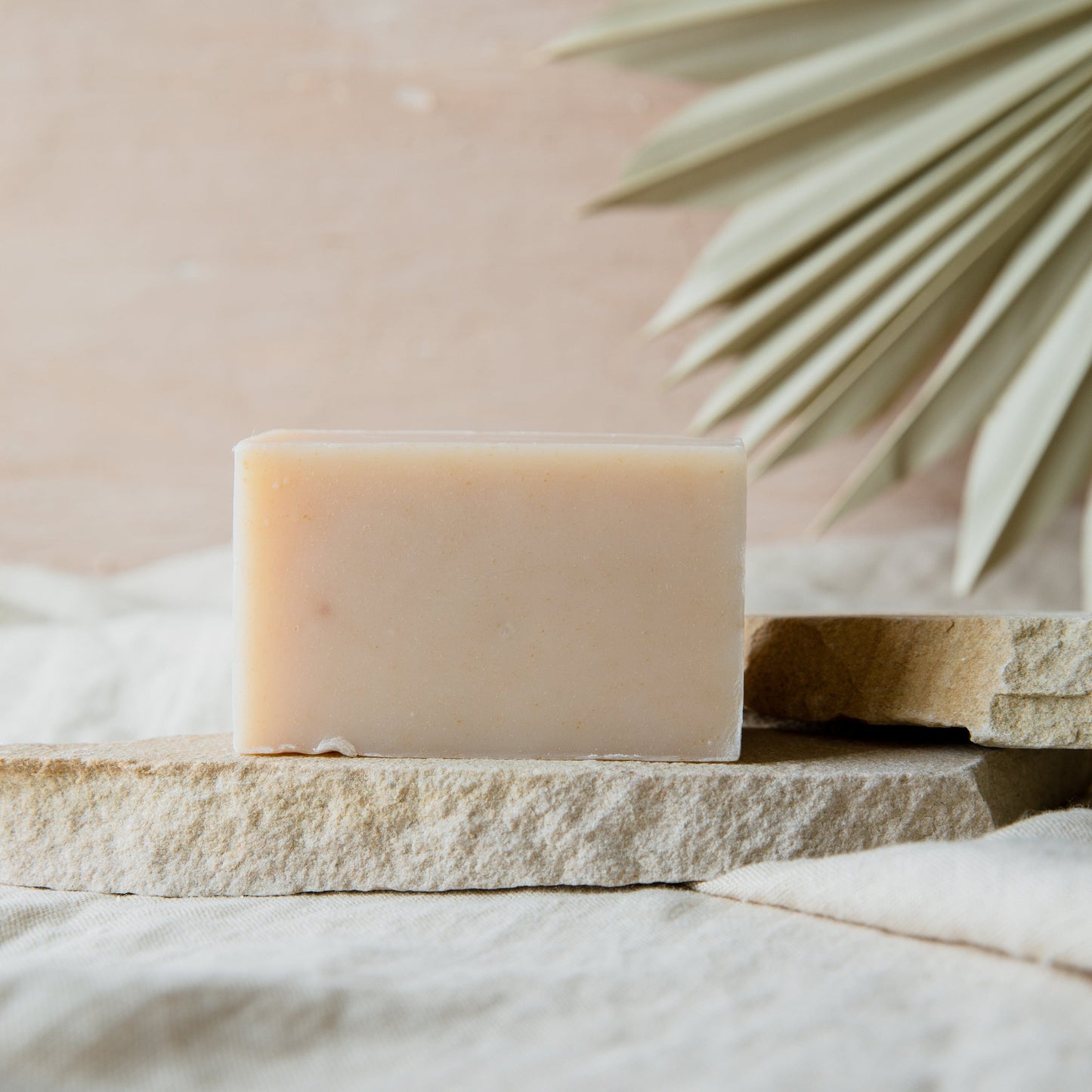 Turmeric soap bar by ZeroWasteStore, 4oz all-natural vegan face and body soap with six scent options, plastic-free packaging.