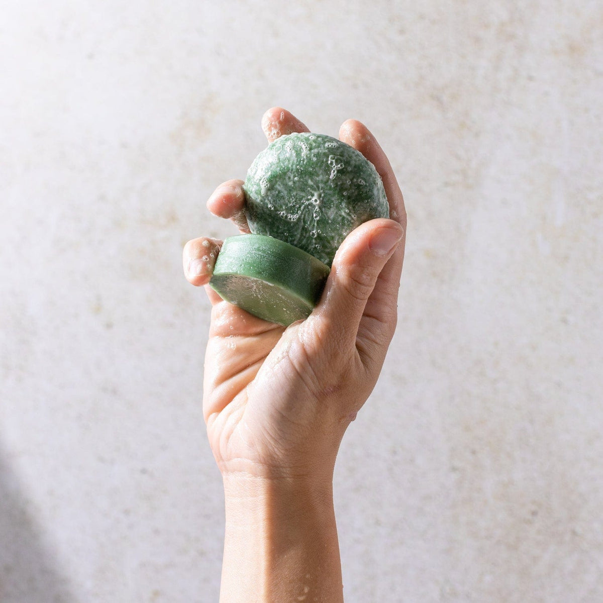 Bloom Castor Oil Conditioner Bar by ZeroWasteStore.com, a natural conditioner bar for stronger, softer, healthier hair.