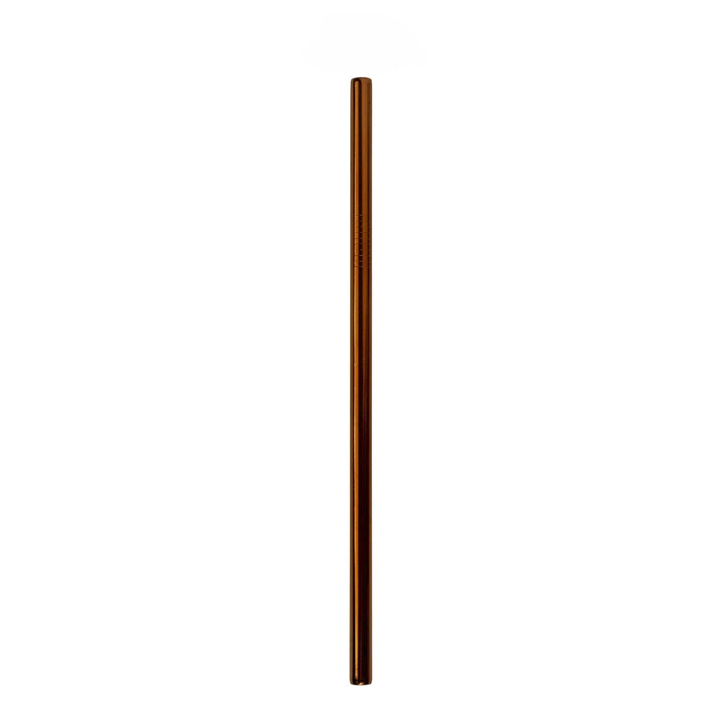 Stainless steel drinking straw in straight, bent, and boba styles, reusable eco-friendly straws from ZeroWasteStore.com