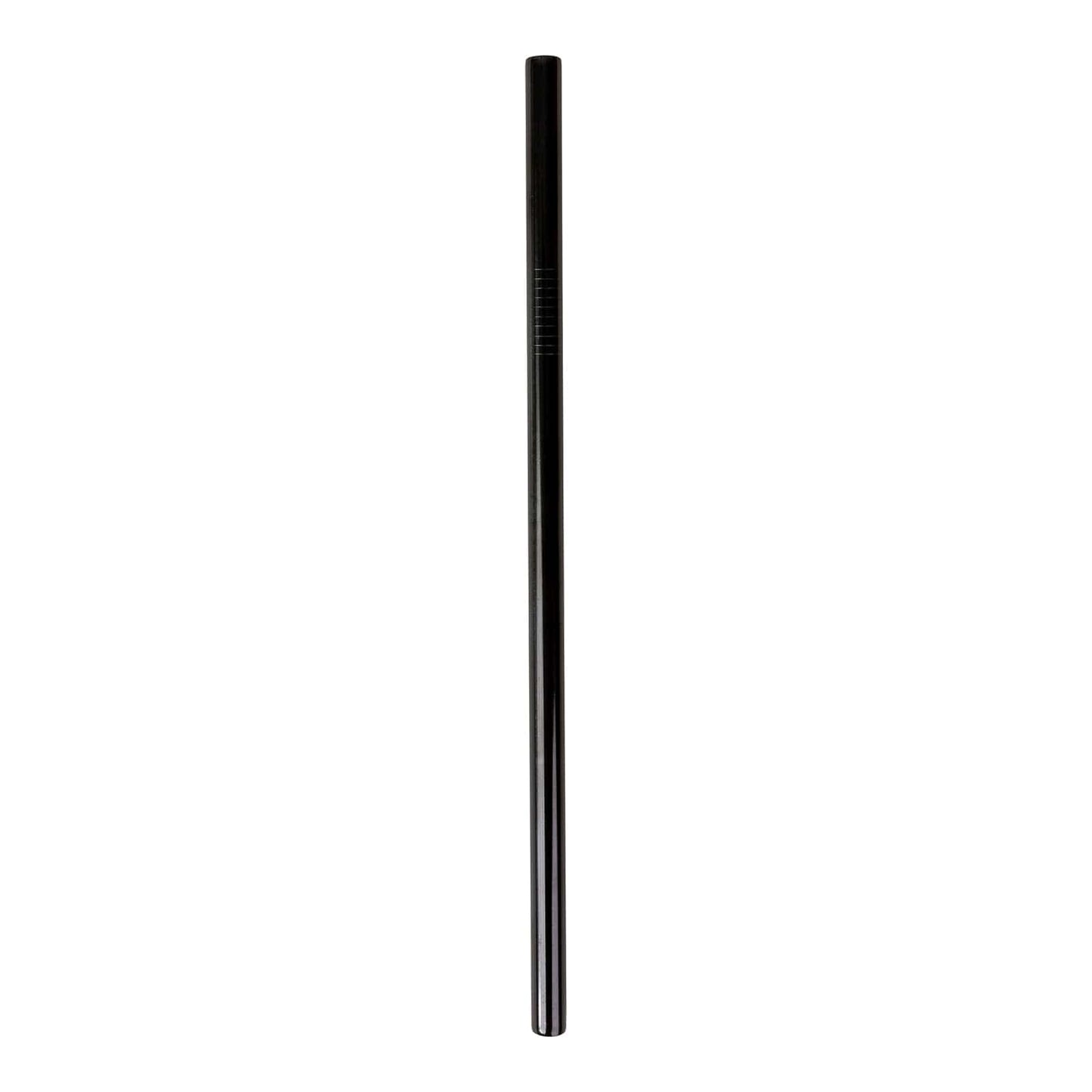 Stainless steel drinking straw in straight, bent, or boba style, designed for eco-friendly beverage sipping.